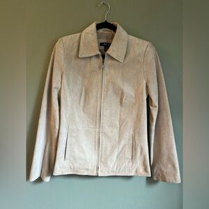 Tan suede jacket